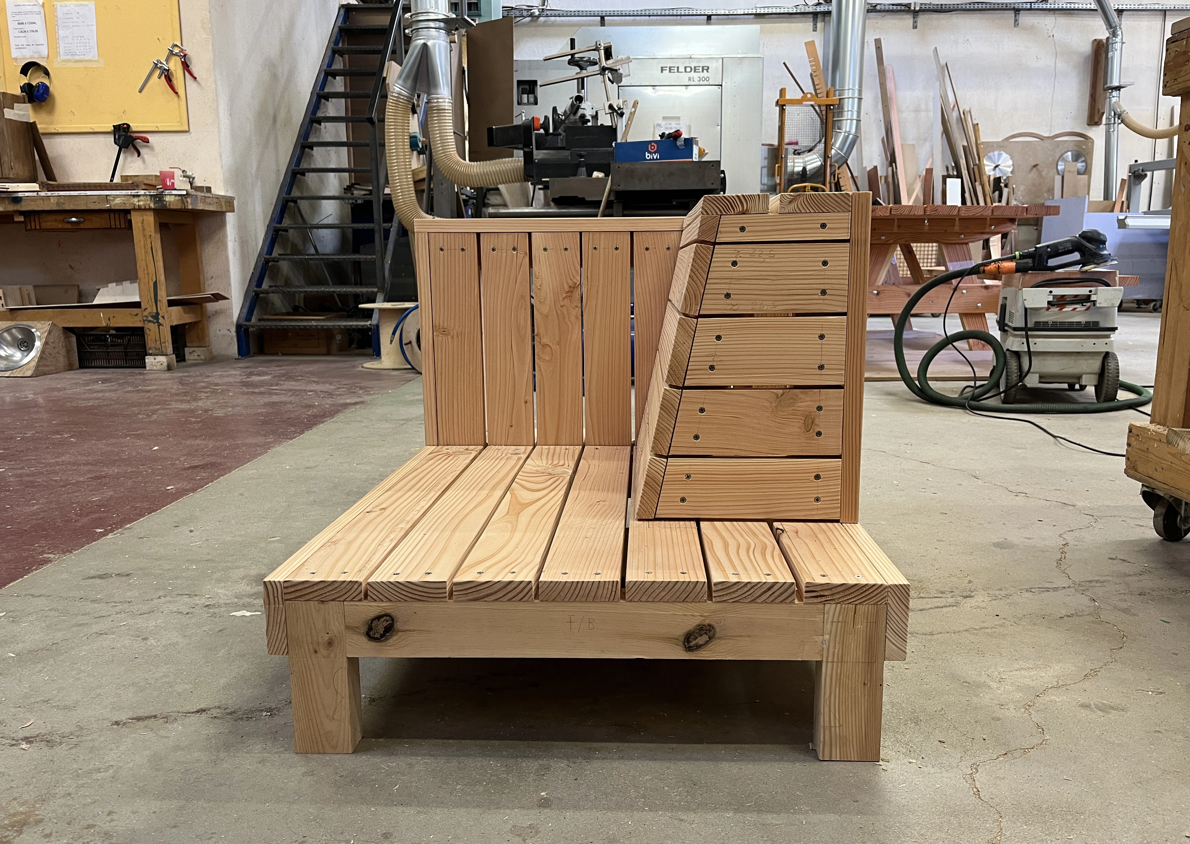Bancs pour cour de récréation